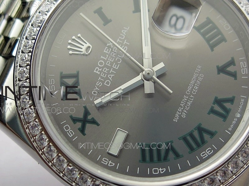 DateJust 36 SS 126284 BP 1:1 Best Edition New Blue Dial on Jubilee Bracelet