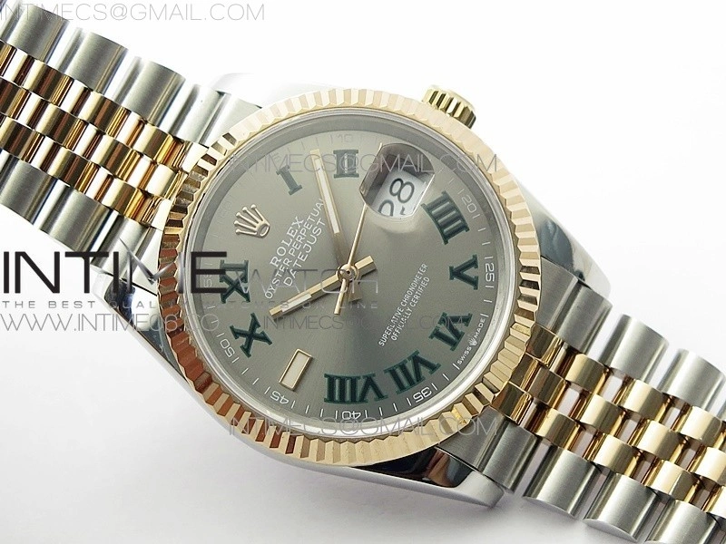 DateJust 36 SS RG 126231 BP 1:1 Best Edition Gray Dial on Jubilee Bracelet