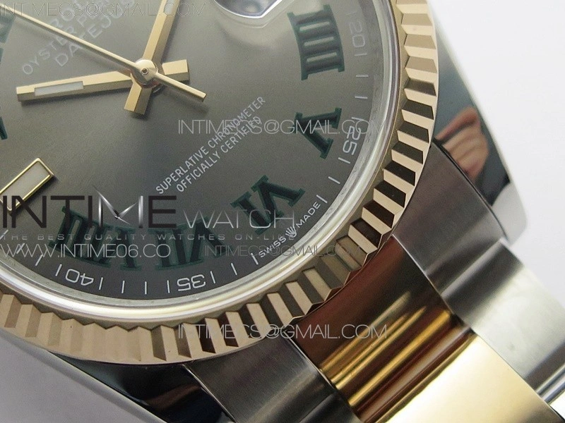 DateJust 36 SS RG 126231 BP 1:1 Best Edition Gray Dial on Oyster Bracelet