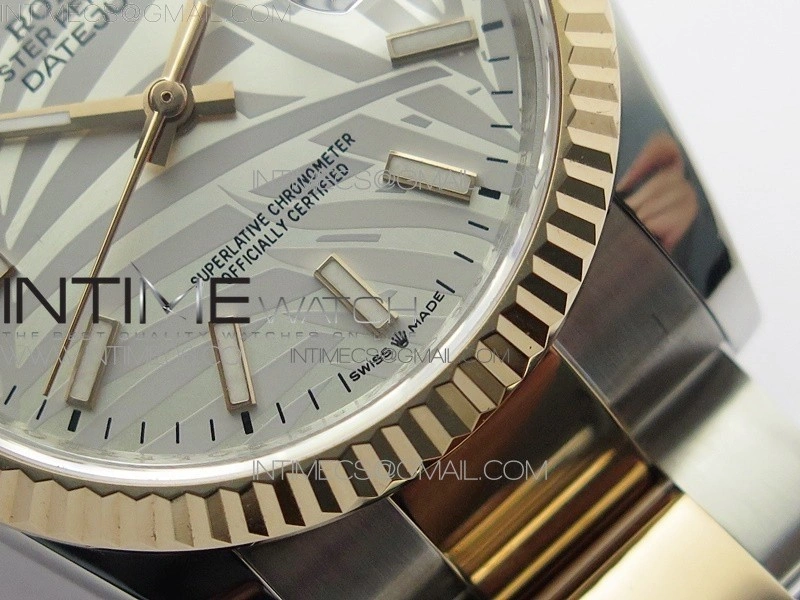 DateJust 36 SS RG 126231 BP 1:1 Best Edition Silevr Gray Dial on Oyster Bracelet