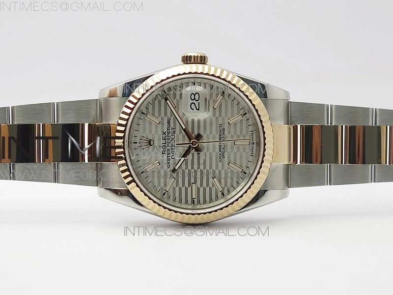 DateJust 36 SS RG 126231 BP 1:1 Best Edition Silver Dial on Oyster Bracelet