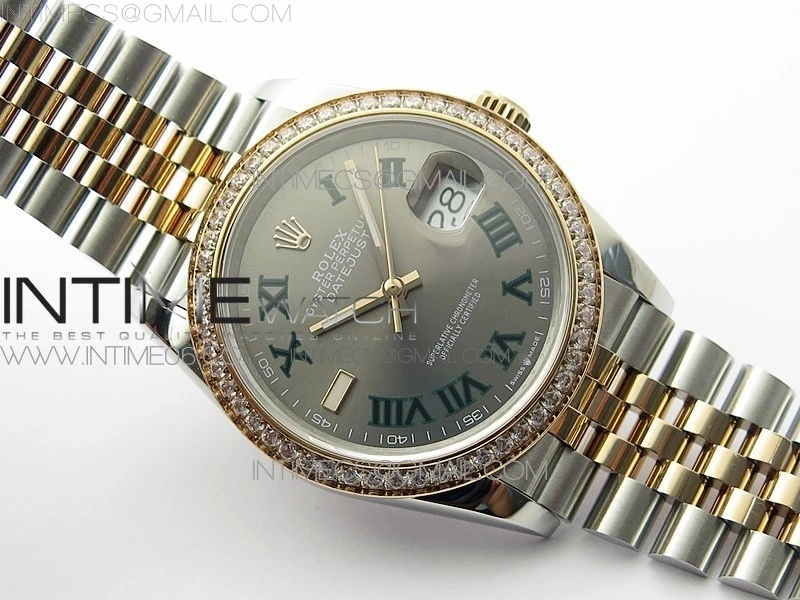 DateJust 36 SS RG 126281 BP 1:1 Best Edition Gray Dial on Jubilee Bracelet