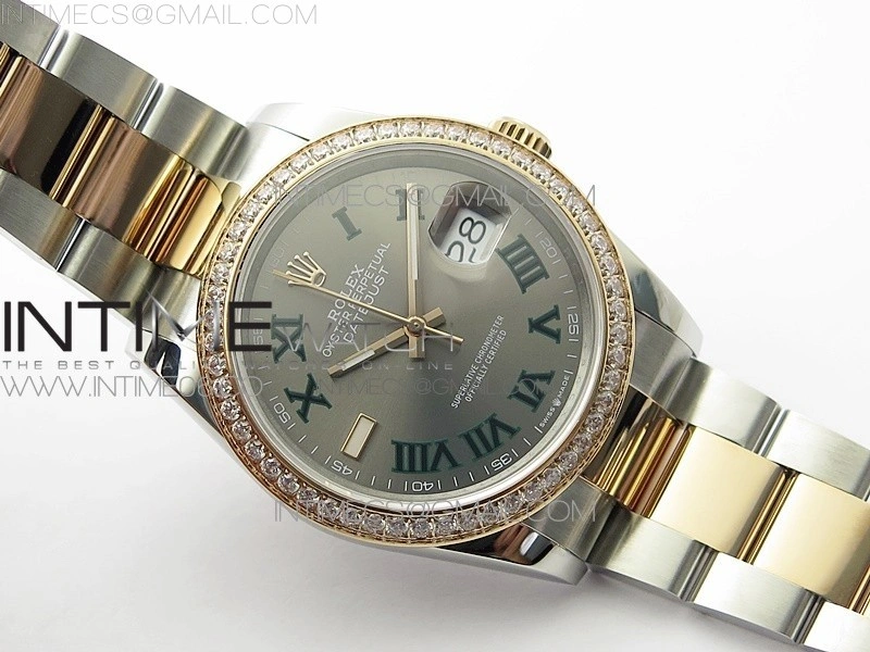 DateJust 36 SS RG 126281 BP 1:1 Best Edition Gray Dial on Oyster Bracelet