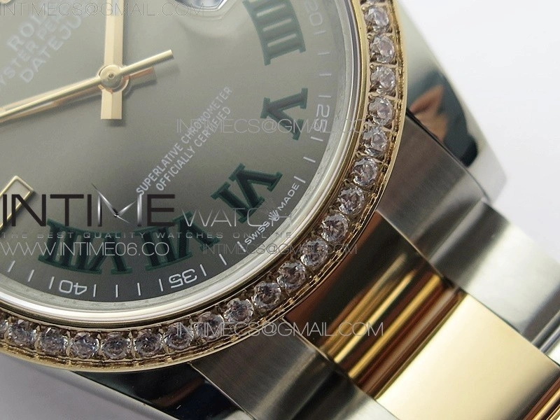 DateJust 36 SS RG 126281 BP 1:1 Best Edition Gray Dial on Oyster Bracelet