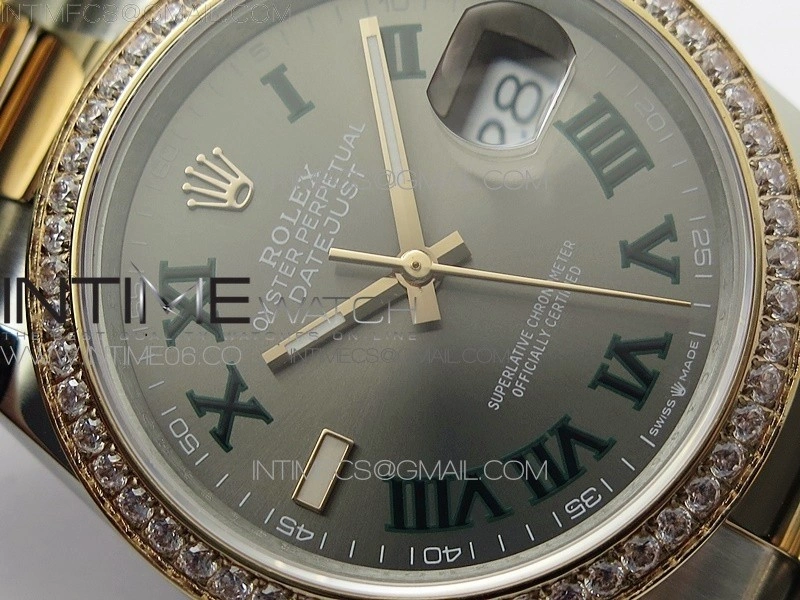 DateJust 36 SS RG 126281 BP 1:1 Best Edition Gray Dial on Oyster Bracelet