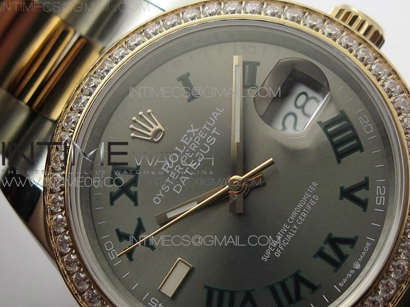 DateJust 36 SS RG 126281 BP 1:1 Best Edition Gray Dial on Oyster Bracelet