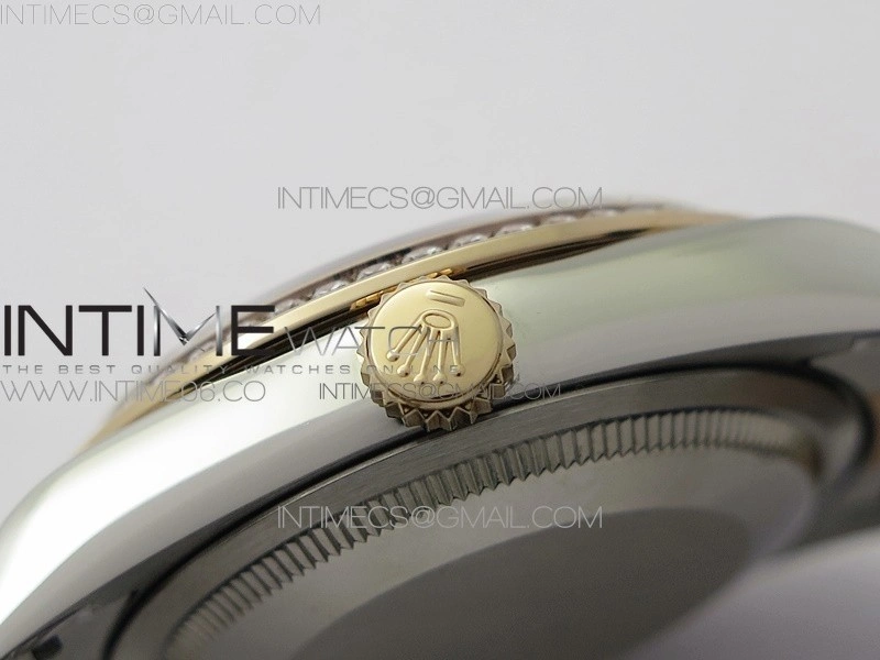 DateJust 36 SS RG 126281 BP 1:1 Best Edition Silver Gray Dial on Oyster Bracelet