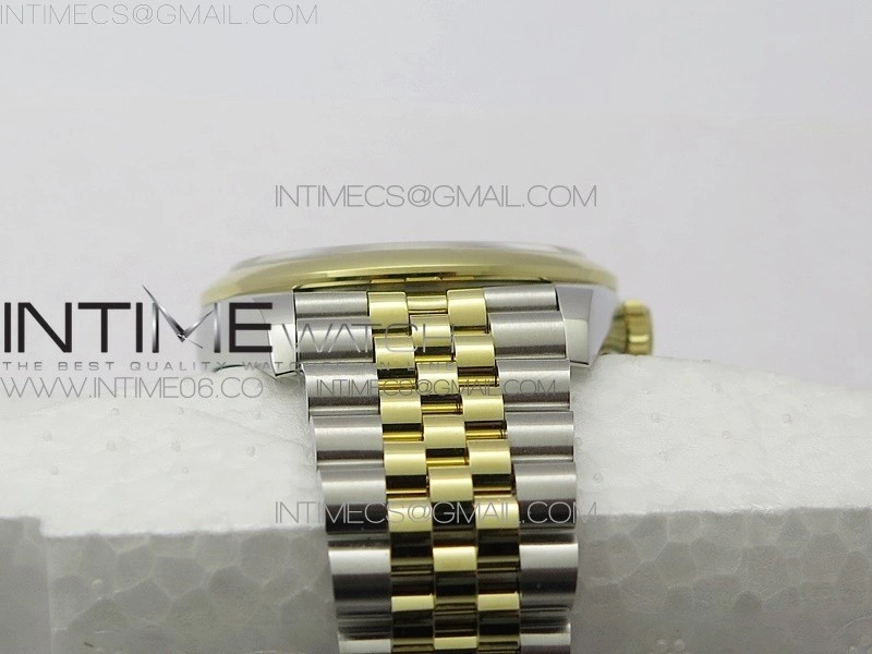 DateJust 36 SS YG 126203 JDF 1:1 Best Edition New YG Dial on Jubilee Bracelet