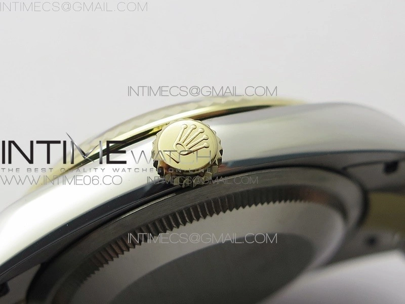 DateJust 36 SS YG 126233 JDF 1:1 Best Edition New YG Dial on Oyster Bracelet