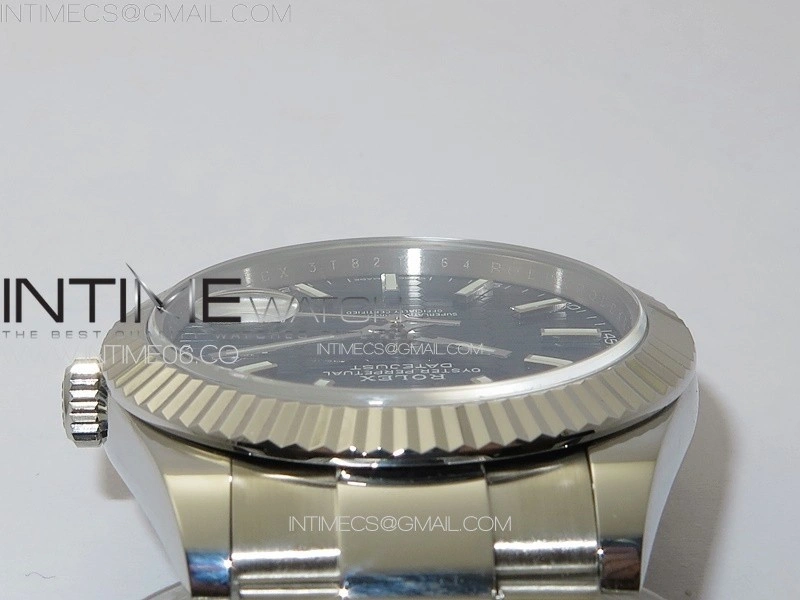 DateJust 41 126334 SS GMF 1:1 Best Edition Blue Fluted Dial on Oyster Bracelet