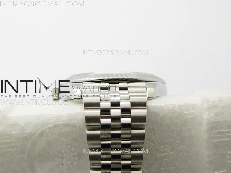 DateJust 41 126334 SS GMF 1:1 Best Edition Green Fluted Dial on Jubilee Bracelet