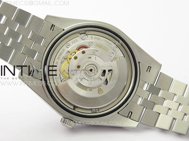DateJust 41 126334 SS GMF 1:1 Best Edition Green Fluted Dial on Jubilee Bracelet