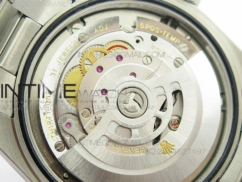 Day-Date 40 SS BP 1:1 Best 228239 Diamond Bezel Black Dial on SS Bracelet