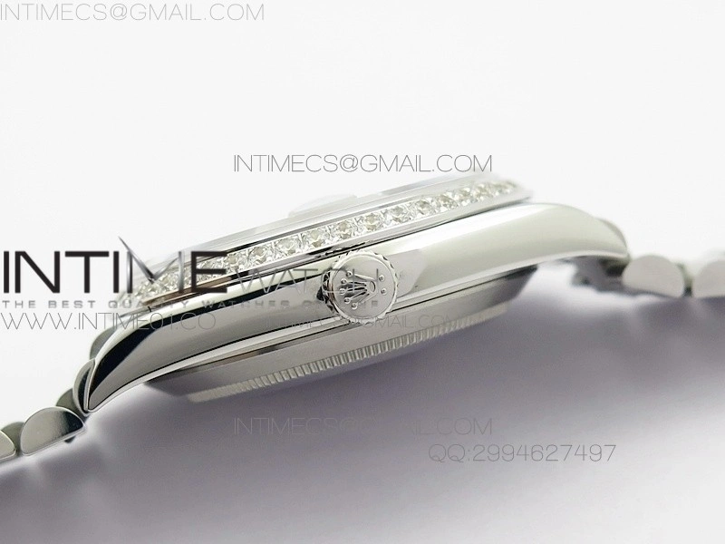 Day-Date 40 SS BP 1:1 Best 228239 Diamond Bezel Blue Dial on SS Bracelet