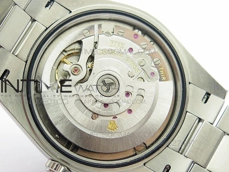 Day-Date 40 SS BP 1:1 Best 228239 Diamond Bezel Blue Dial on SS Bracelet