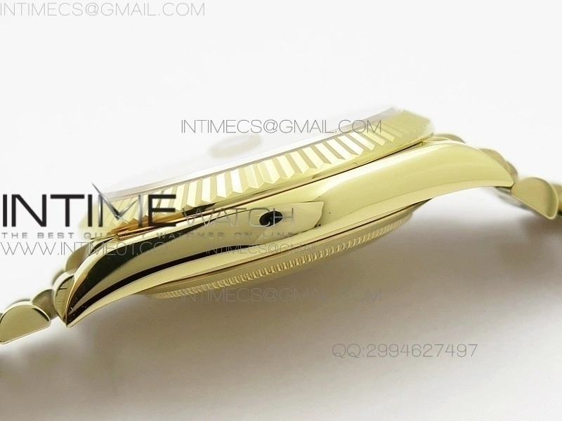 Day-Date 40 YG BP 1:1 Best 228239 Gold Diamond Sticks Dial on SS Bracelet