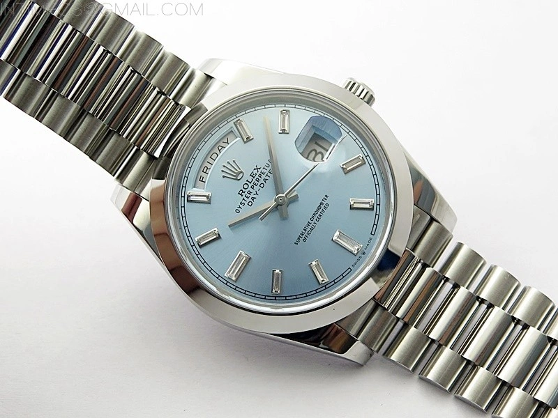 Day Date 40mm 228239 Gain Weight SS tungsten APSF 1:1 Best Edition Ice Blue Dial