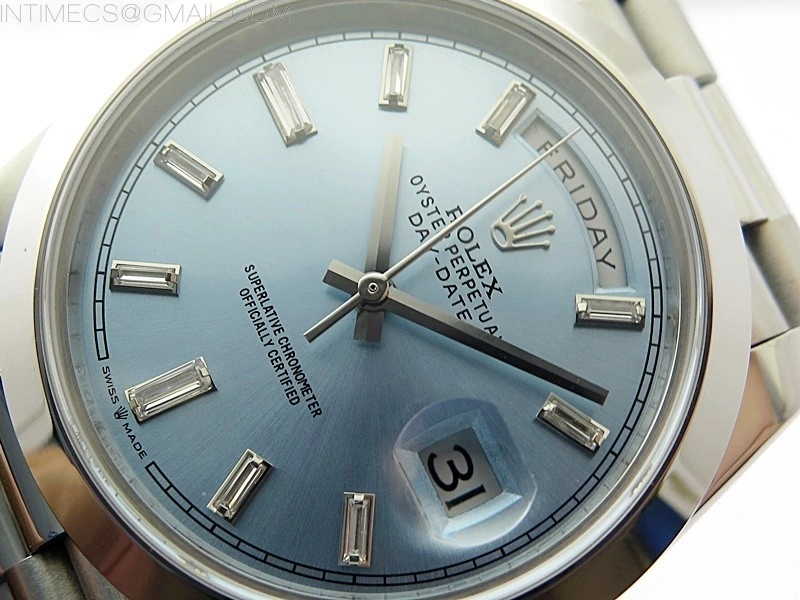 Day Date 40mm 228239 Gain Weight SS tungsten APSF 1:1 Best Edition Ice Blue Dial