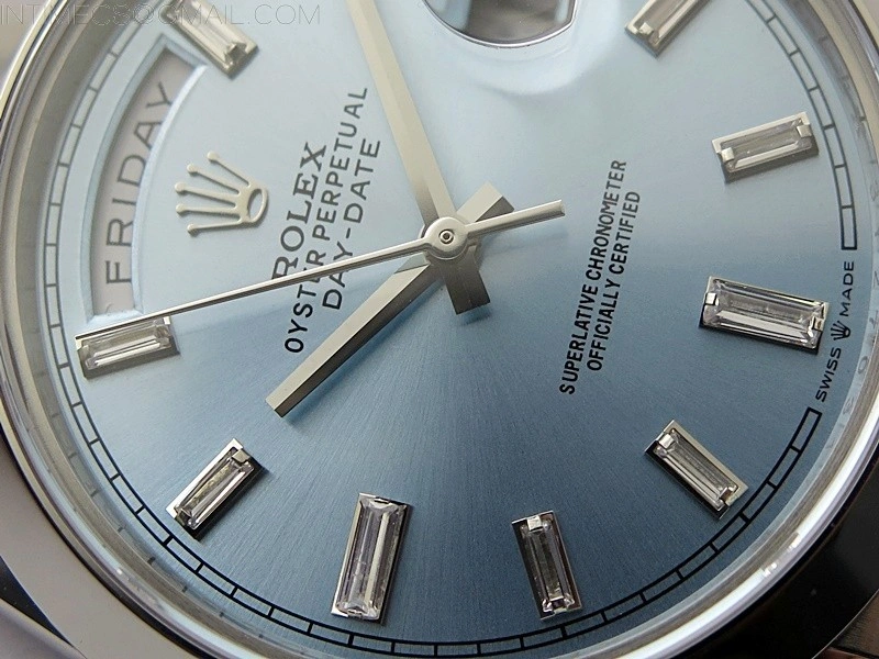 Day Date 40mm 228239 Gain Weight SS tungsten APSF 1:1 Best Edition Ice Blue Dial