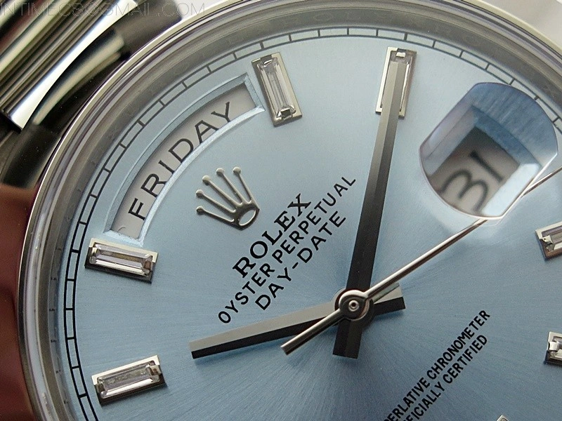 Day Date 40mm 228239 Gain Weight SS tungsten APSF 1:1 Best Edition Ice Blue Dial
