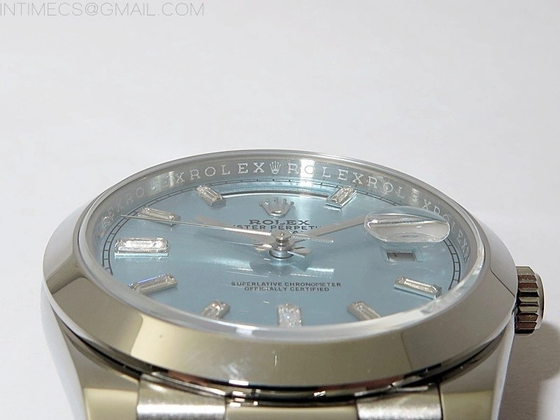 Day Date 40mm 228239 Gain Weight SS tungsten APSF 1:1 Best Edition Ice Blue Dial