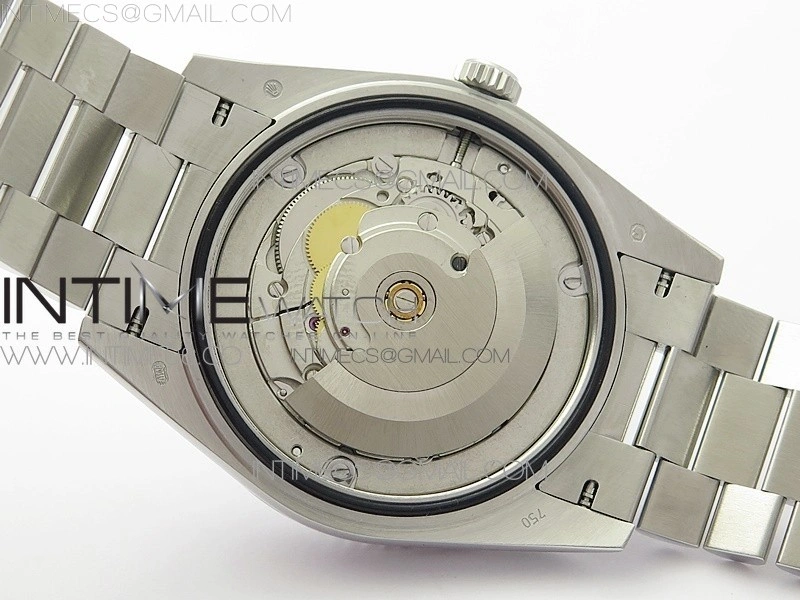 Day Date 40mm SS BP 1:1 Best Edition Gray Stick Dial on SS Bracelet A2836