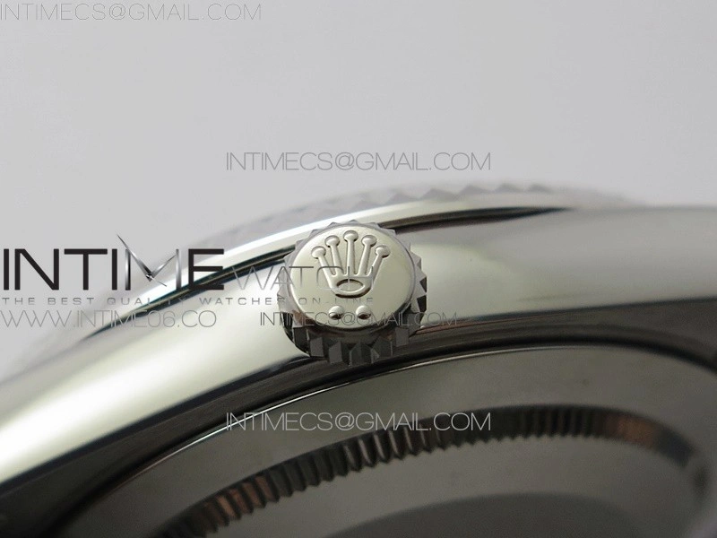 Day Date 40mm SS BP 1:1 Best Edition Silver Roman Dial on SS Bracelet A2836