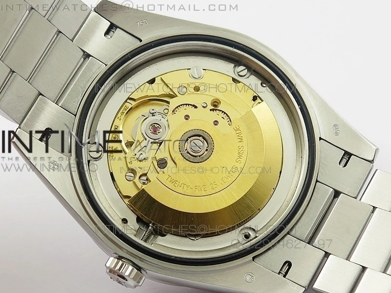 DayDate 40mm BP Best 228206SS Blue Roman Dial on SS Bracelet