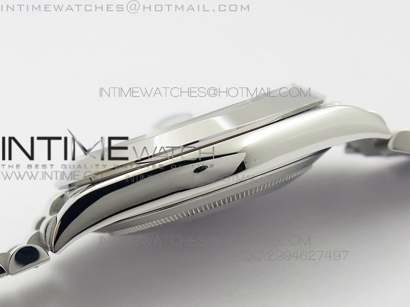 DayDate 40mm BP Best 228206SS Ice Blue Stick Dial on SS Bracelet