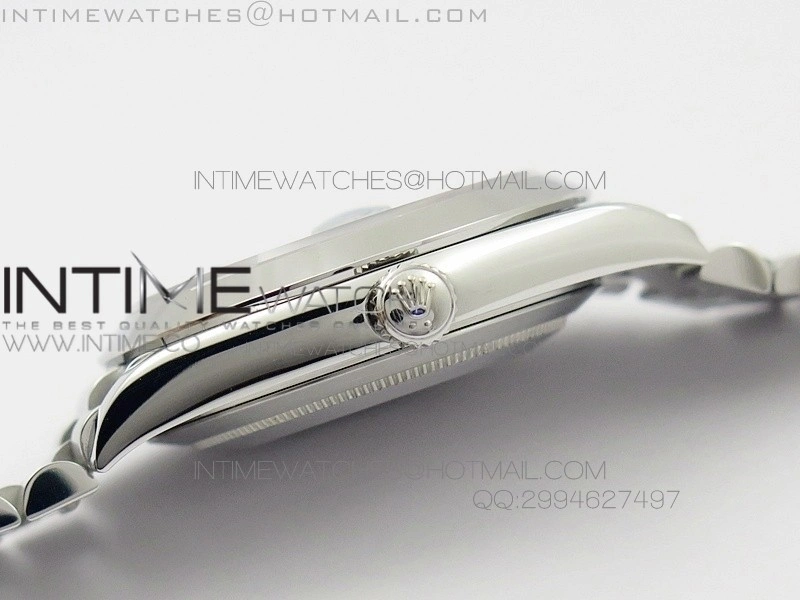DayDate 40mm BP Best 228239SS Gray Stripe Stick Dial on SS Bracelet