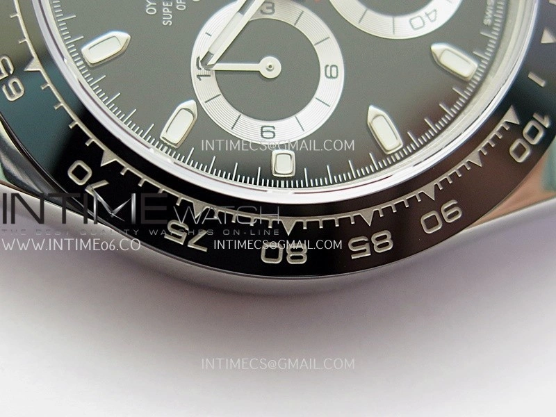 Daytona 116500 904L SS UFO 1:1 Best Edition Black Dial On 904L SS Bracelet UF4130