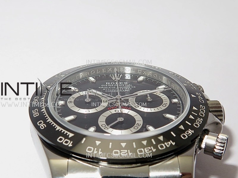 Daytona 116500 904L SS UFO 1:1 Best Edition Black Dial On 904L SS Bracelet UF4130
