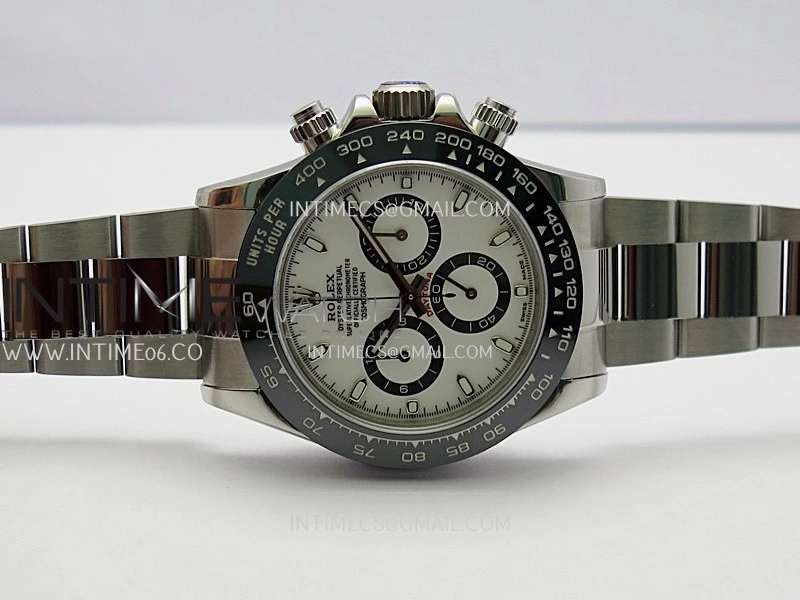 Daytona 116500 904L SS UFO 1:1 Best Edition White Dial On 904L SS Bracelet UF4130