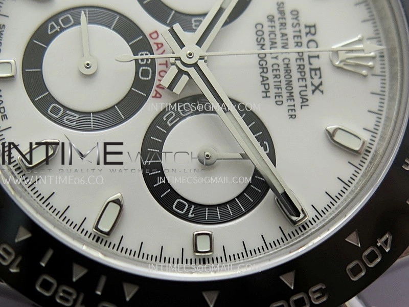 Daytona 116500 904L SS UFO 1:1 Best Edition White Dial On 904L SS Bracelet UF4130