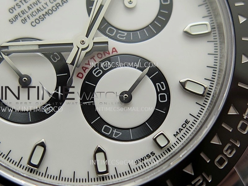 Daytona 116500 904L SS UFO 1:1 Best Edition White Dial On 904L SS Bracelet UF4130