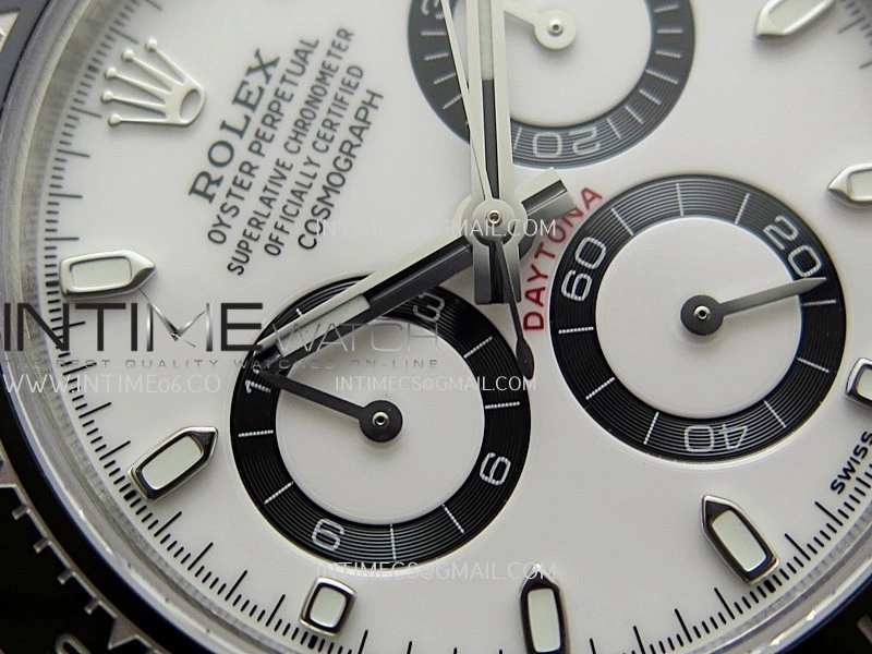 Daytona 116500 904L SS UFO 1:1 Best Edition White Dial On 904L SS Bracelet UF4130