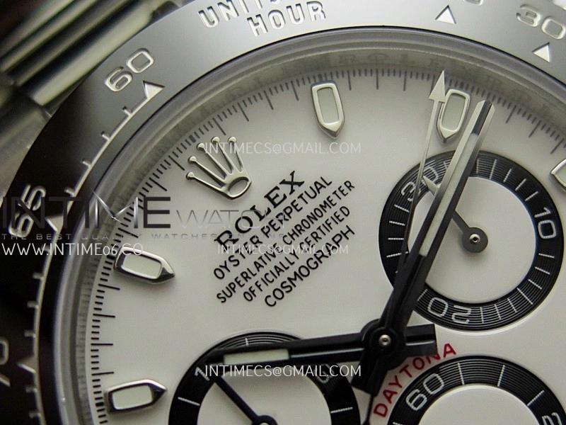 Daytona 116500 904L SS UFO 1:1 Best Edition White Dial On 904L SS Bracelet UF4130