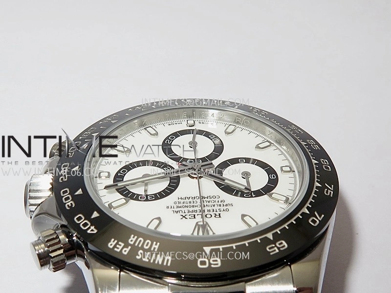 Daytona 116500 904L SS UFO 1:1 Best Edition White Dial On 904L SS Bracelet UF4130