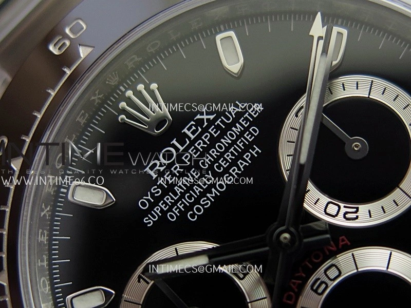Daytona 116500 904L SS VF 1:1 Best Edition Black Dial On 904L SS Bracelet DD4130