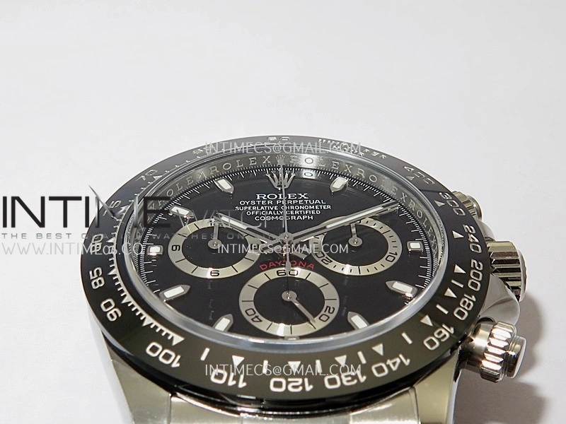 Daytona 116500 904L SS VF 1:1 Best Edition Black Dial On 904L SS Bracelet DD4130