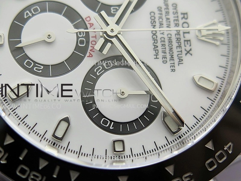 Daytona 116500 904L SS VF 1:1 Best Edition White Dial On 904L SS Bracelet DD4130