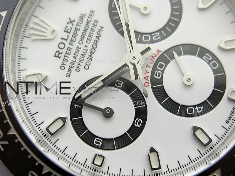 Daytona 116500 904L SS VF 1:1 Best Edition White Dial On 904L SS Bracelet DD4130