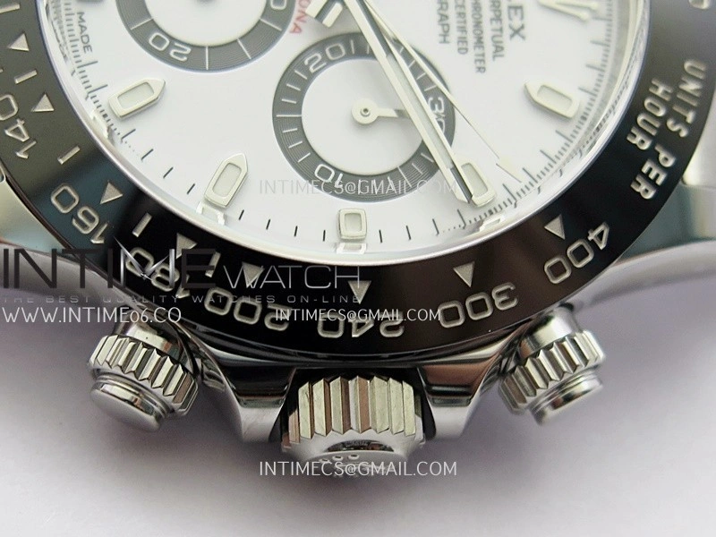 Daytona 116500 904L SS VF 1:1 Best Edition White Dial On 904L SS Bracelet DD4130