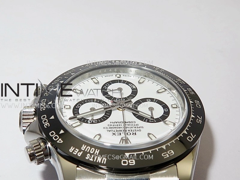 Daytona 116500 904L SS VF 1:1 Best Edition White Dial On 904L SS Bracelet DD4130