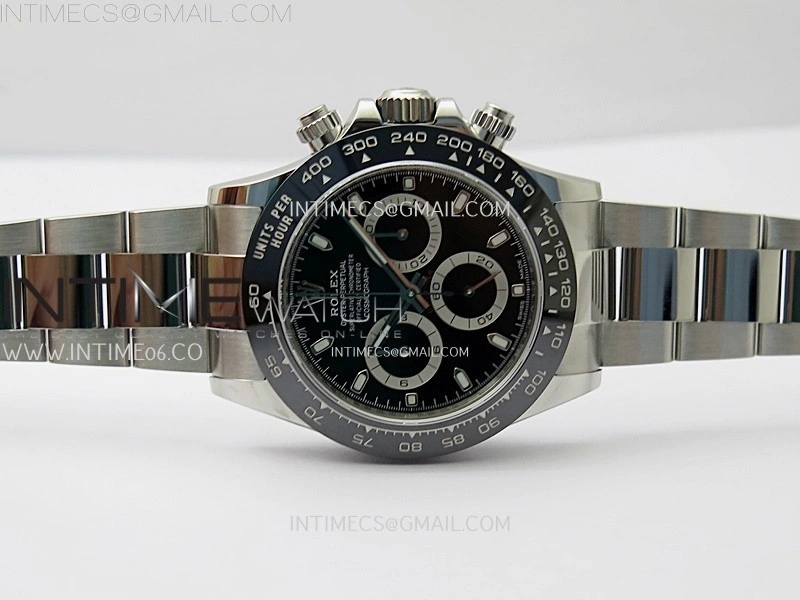 Daytona 116500 904L SS VSF 1:1 Best Edition Black Dial on 904L SS Braclet SA4130