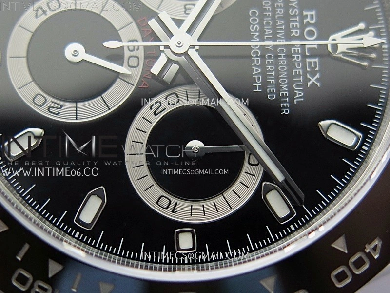 Daytona 116500 904L SS VSF 1:1 Best Edition Black Dial on 904L SS Braclet SA4130