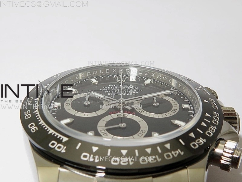 Daytona 116500 904L SS VSF 1:1 Best Edition Black Dial on 904L SS Braclet SA4130