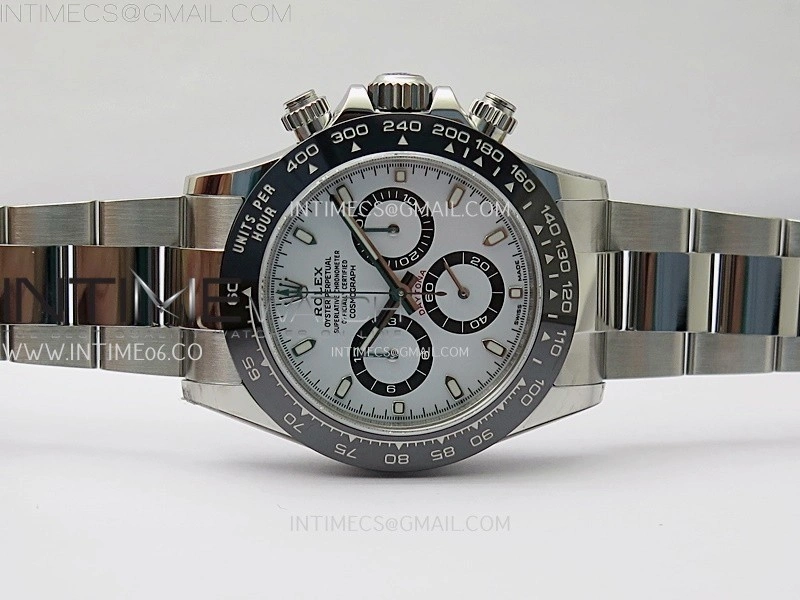 Daytona 116500 904L SS VSF 1:1 Best Edition White Dial on 904L SS Braclet SA4130