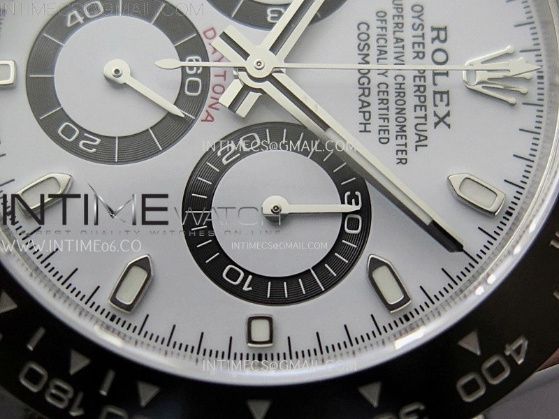 Daytona 116500 904L SS VSF 1:1 Best Edition White Dial on 904L SS Braclet SA4130