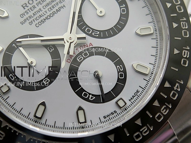 Daytona 116500 904L SS VSF 1:1 Best Edition White Dial on 904L SS Braclet SA4130